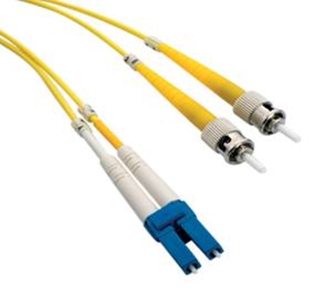 Picture of LC - ST OS2 Duplex Fibre Optic Cable (1M)